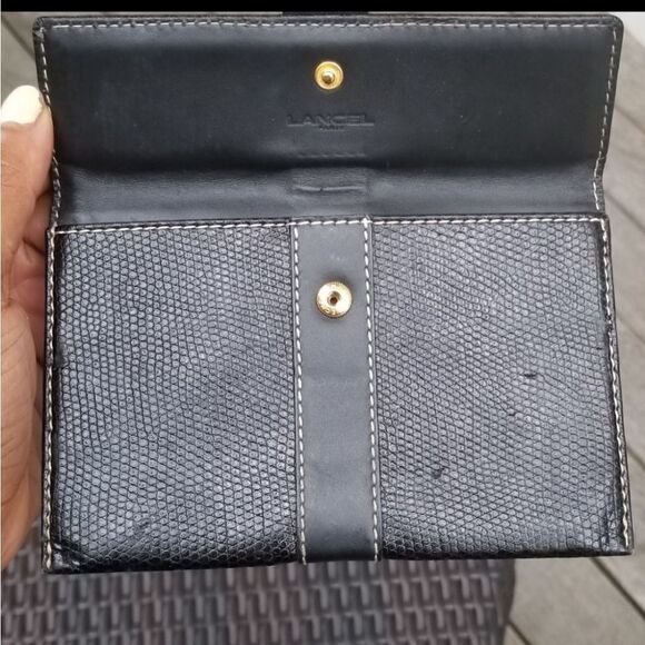 Lancel small wallet 